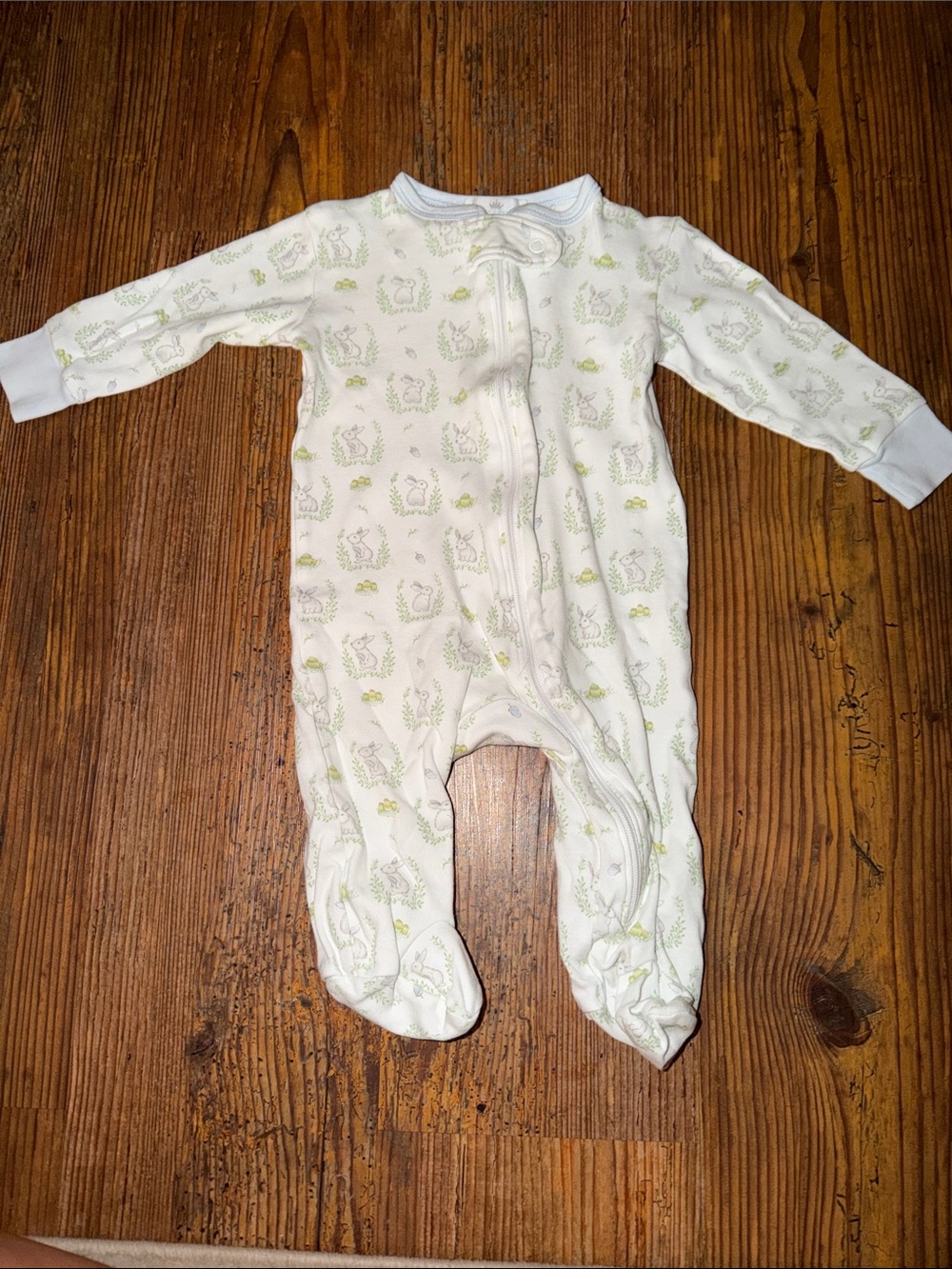 Baby Loren Bunny Footed Pajamas